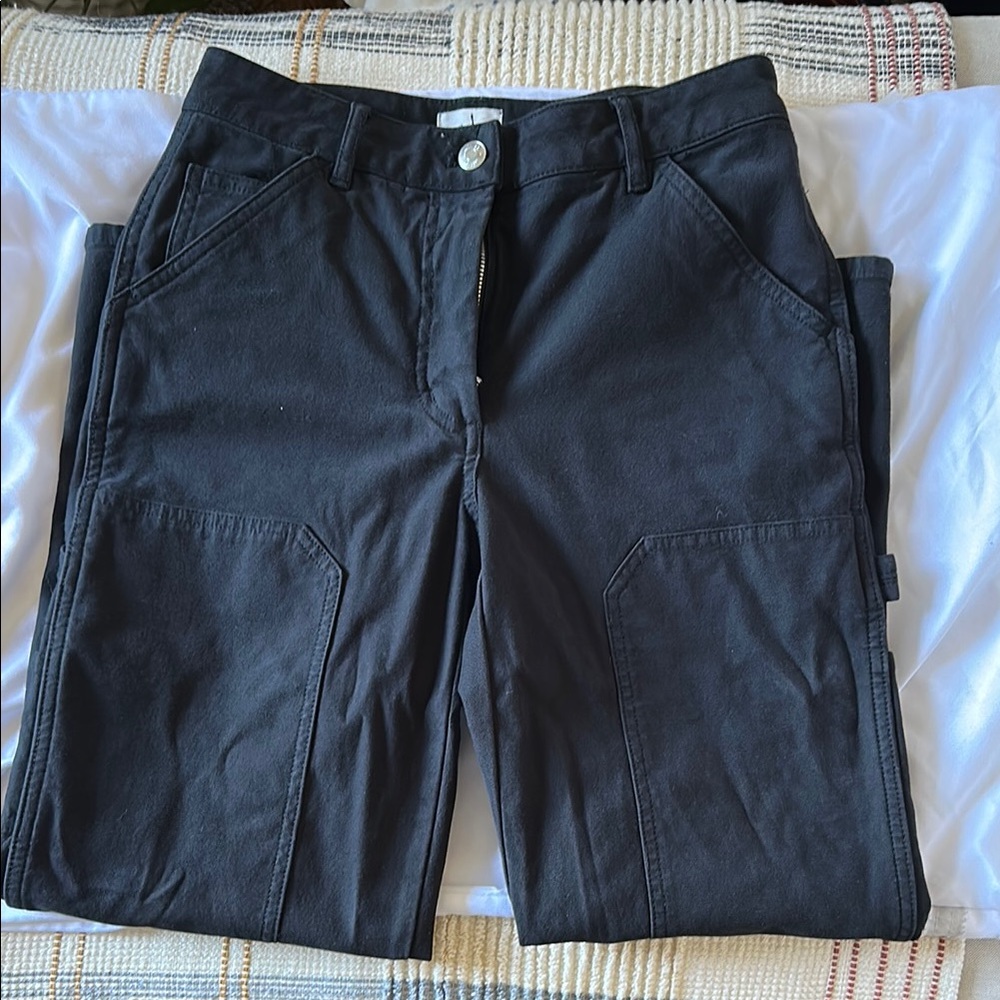 Aritzia Wilfred black cargo pants